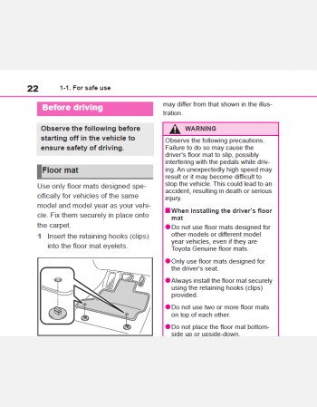 toyota yaris 2024 owners manual